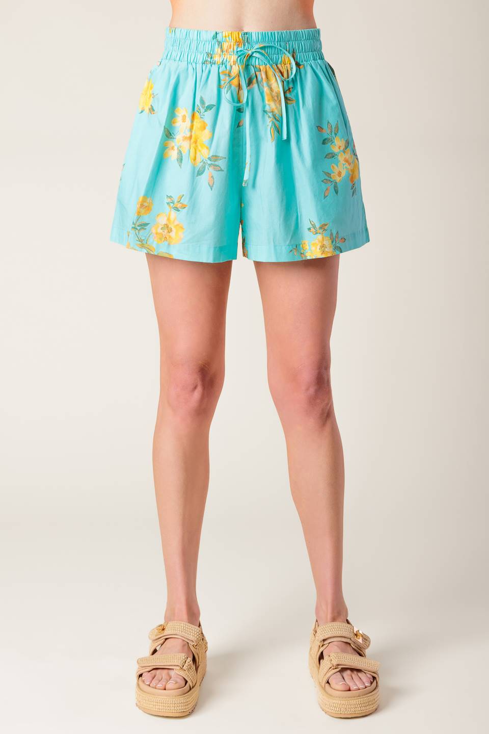 TREASURED TIMES WOVEN TOP AND SHORT SET Flying Tomato